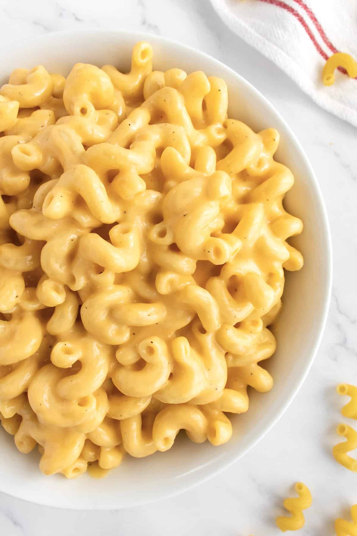 Stovetop Macaroni and Cheese by The BakerMama