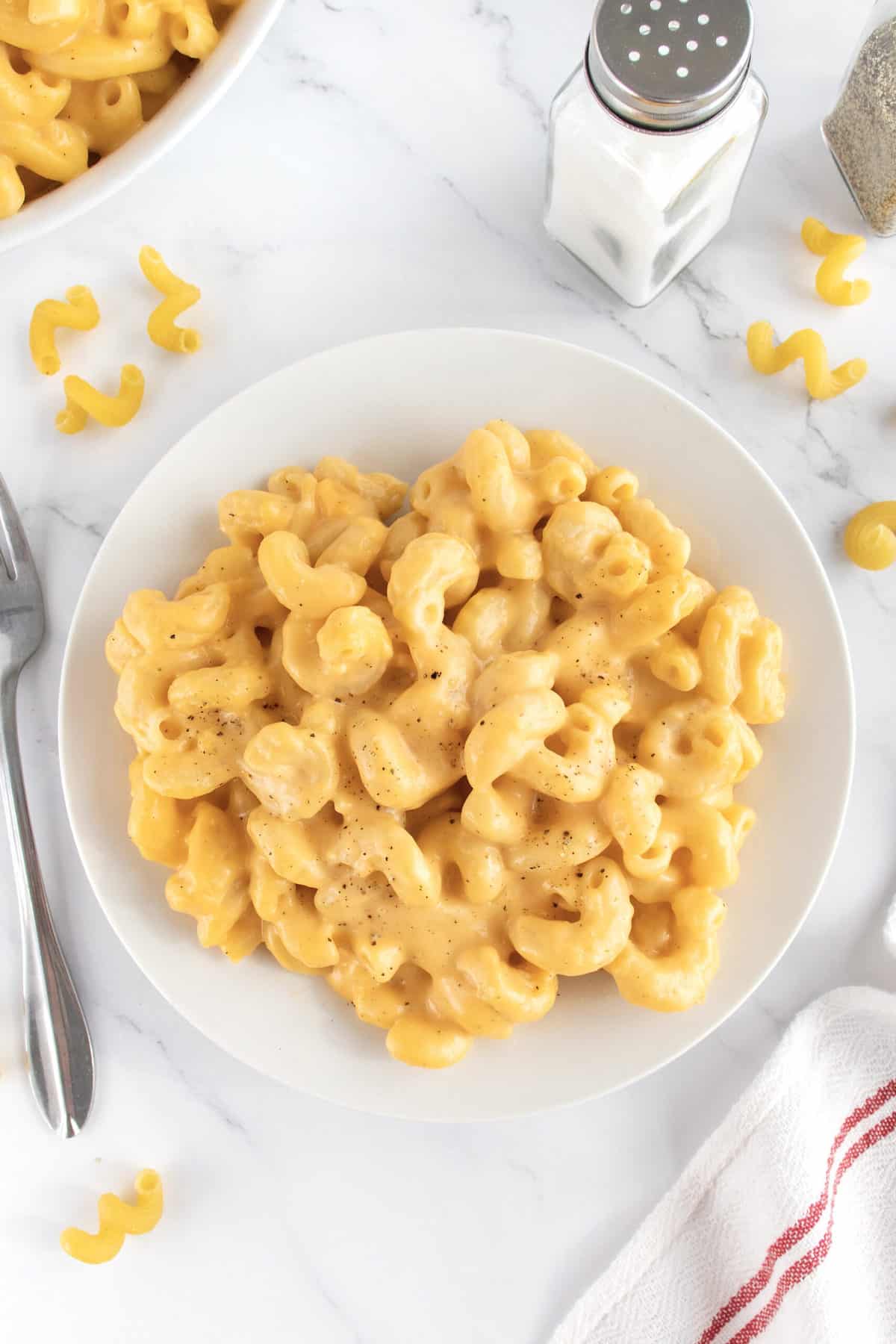 Stovetop Macaroni and Cheese by The BakerMama
