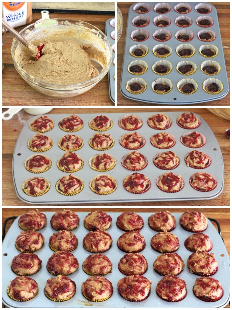 Peanut Butter and Jelly Muffins