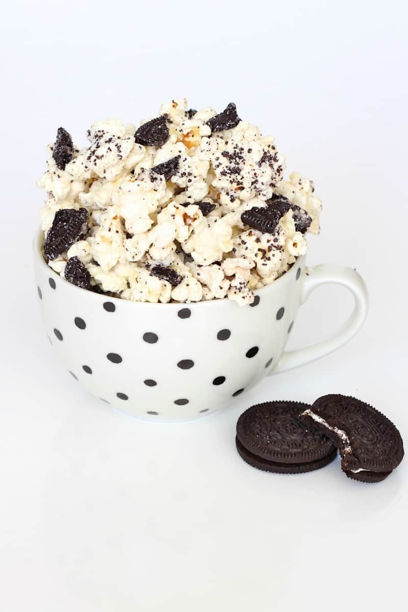 Cookies and store cream popcorn