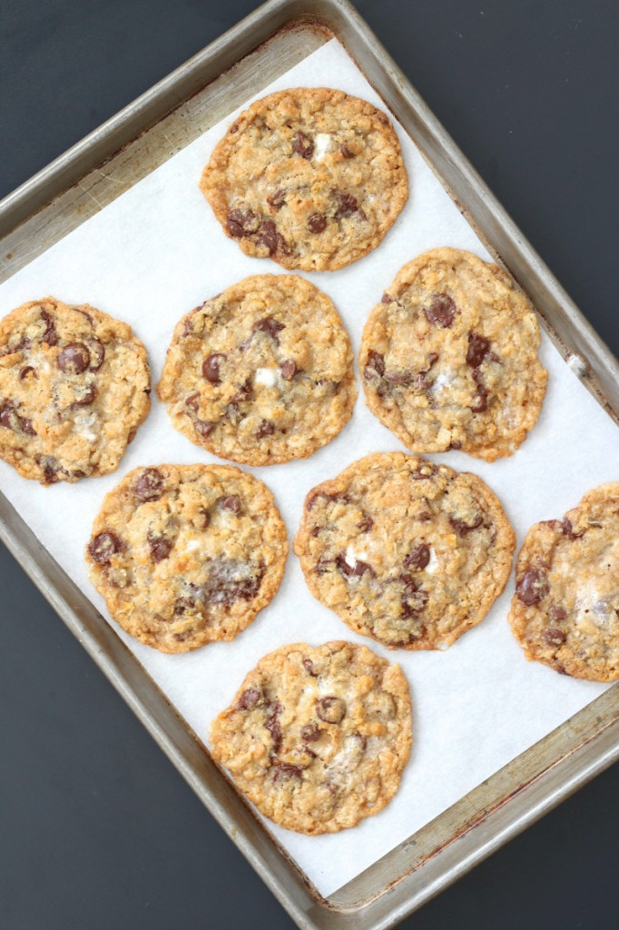 Corn Flake Coconut Chocolate Chip Cookies