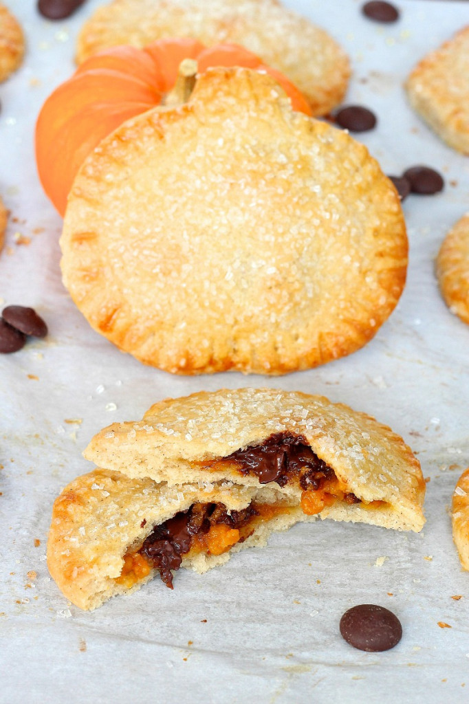 Pumpkin Chocolate Hand Pies