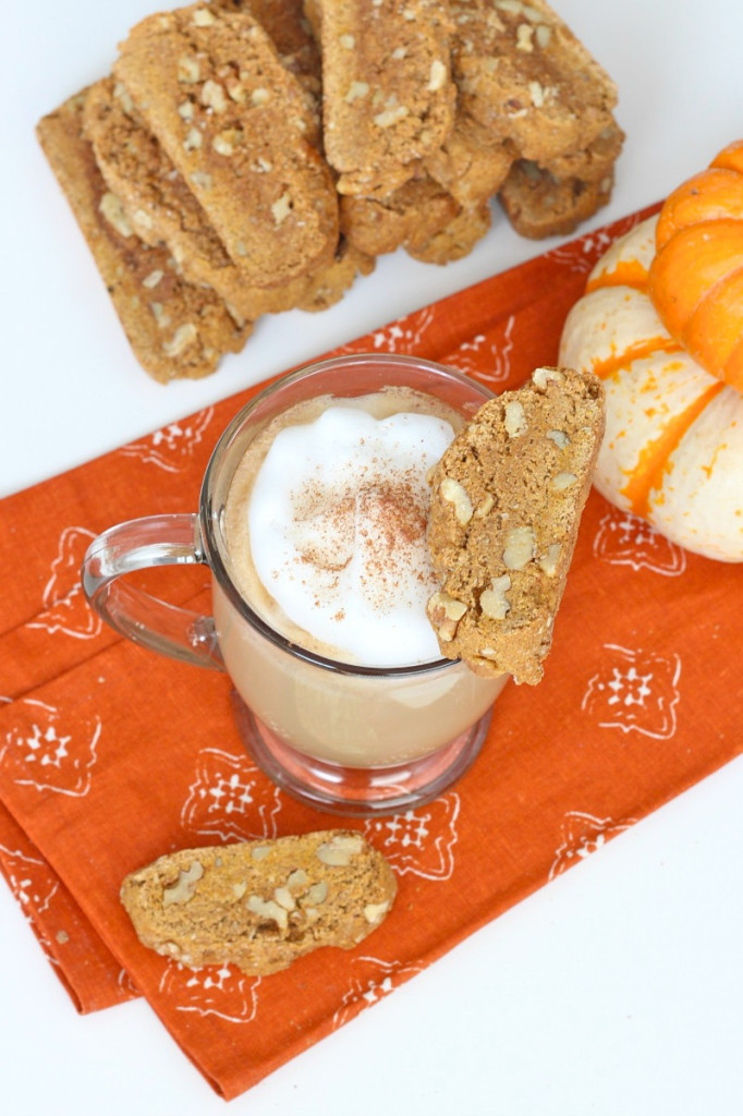 Pumpkin Walnut Biscotti