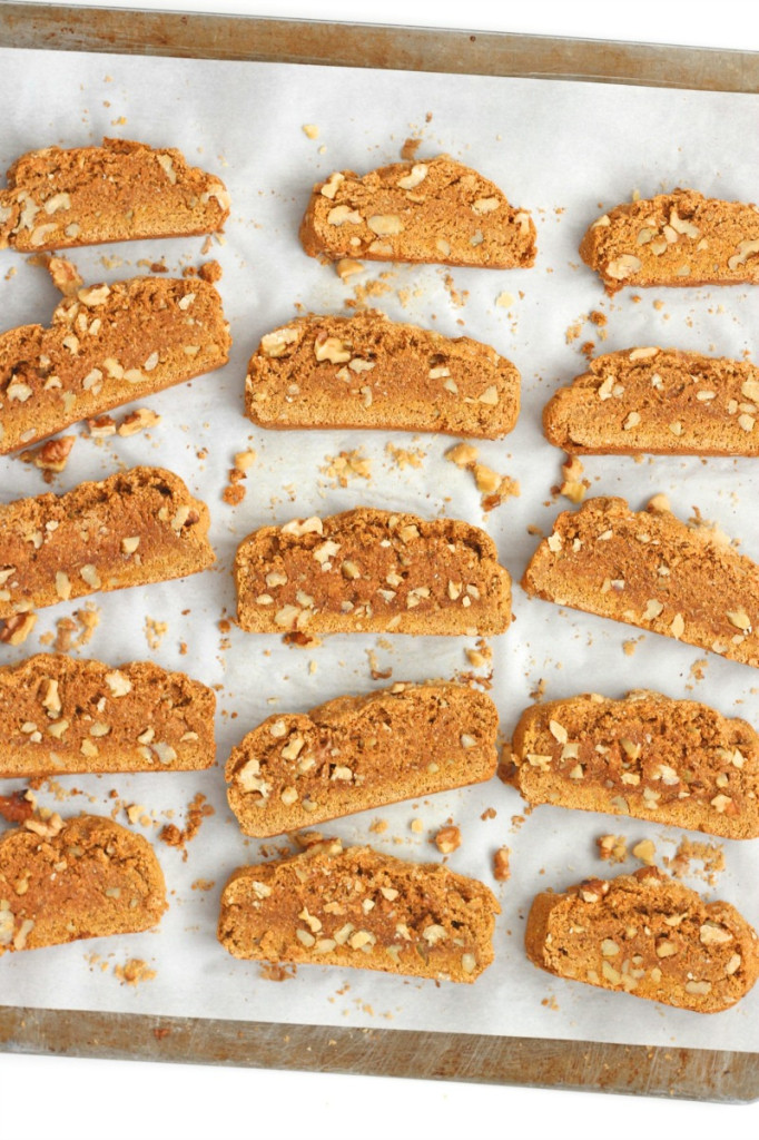 Pumpkin Walnut Biscotti