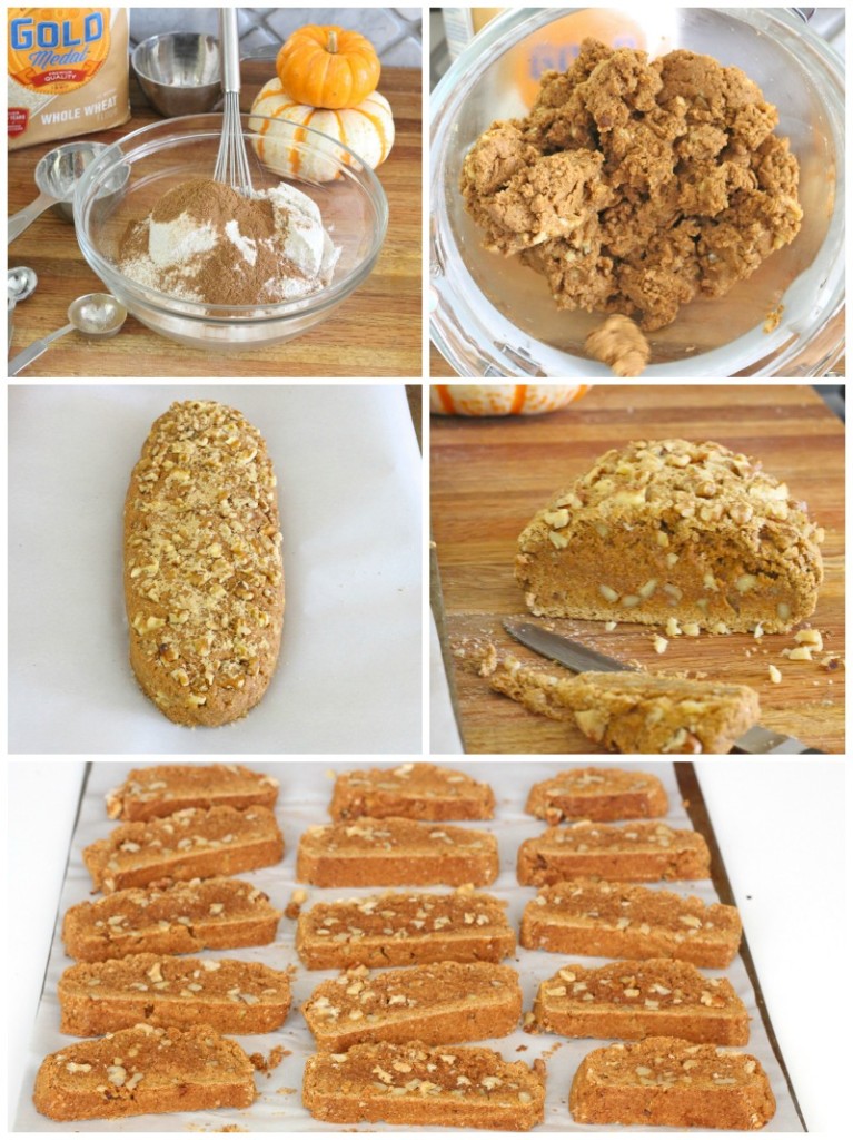 Pumpkin Walnut Biscotti