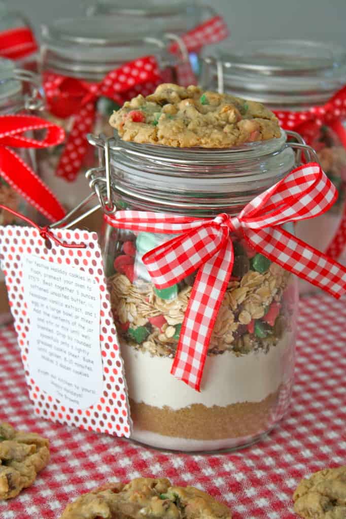 Large Decorative Glass Jar With Lid for Cookie Sweet Kitchen