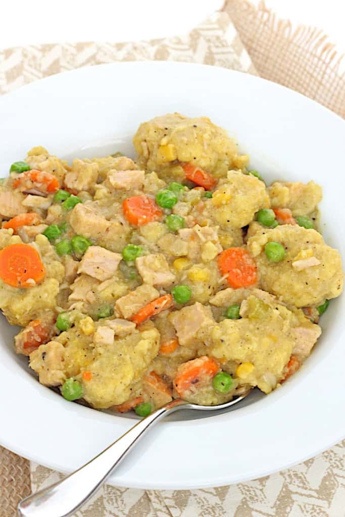 Turkey and Cornbread Dumplings The BakerMama