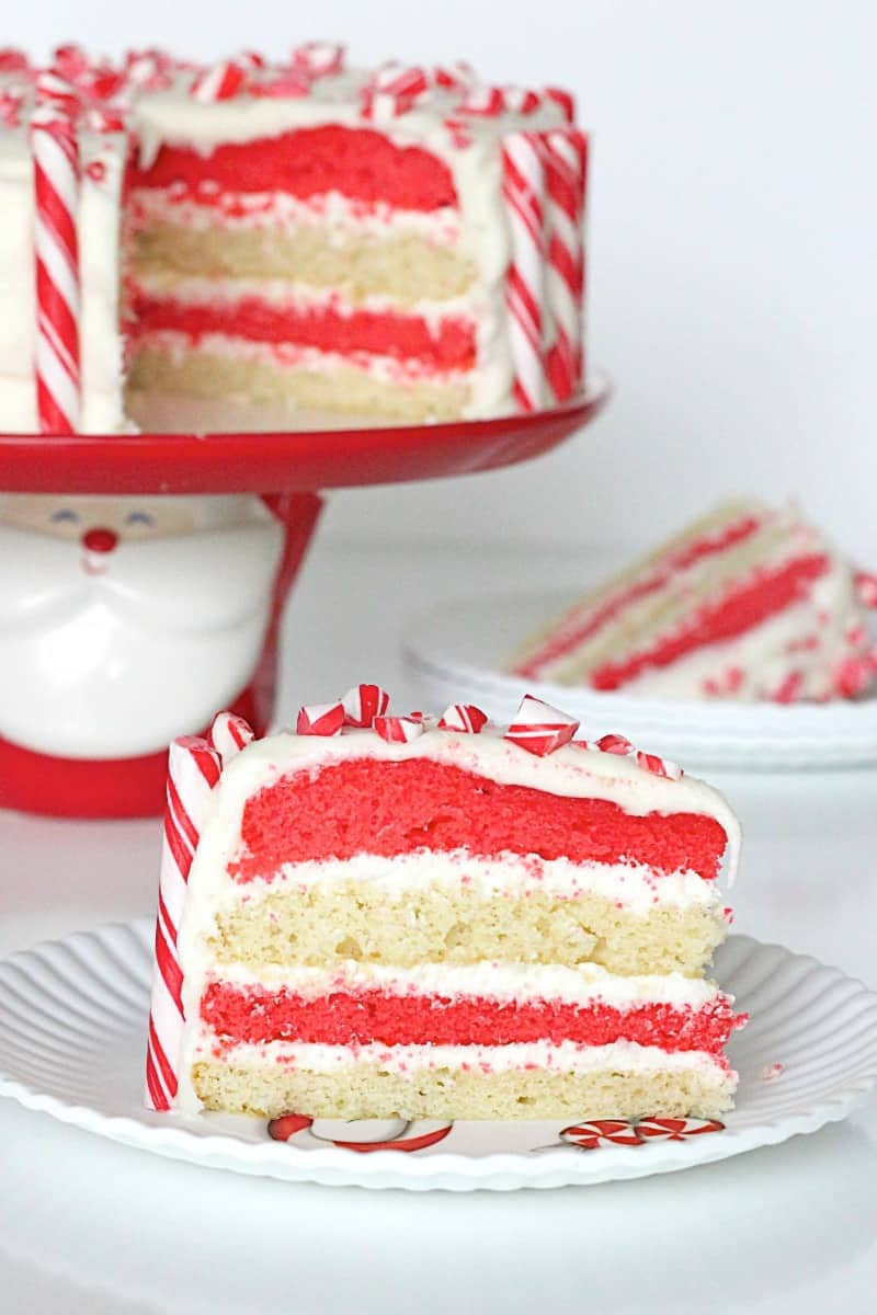 Candy Cane Cake The Bakermama