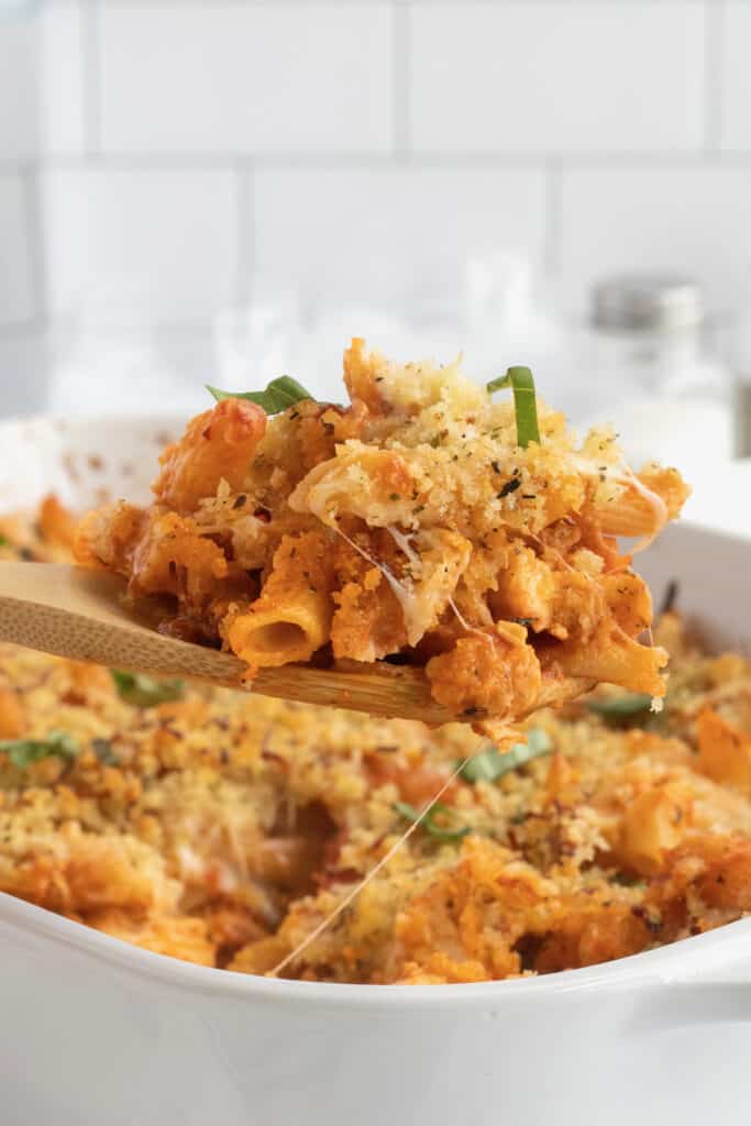 Chicken Parmesan Casserole The BakerMama