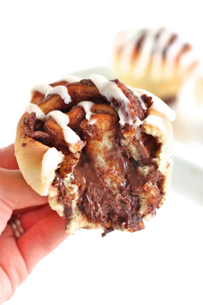 Nutella Roll Muffins