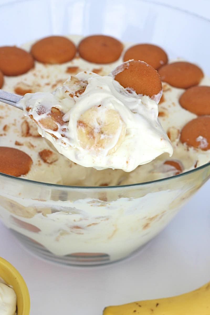 Easy Banana Pudding Recipe With Cool Whip And Sour Cream Banana Poster 