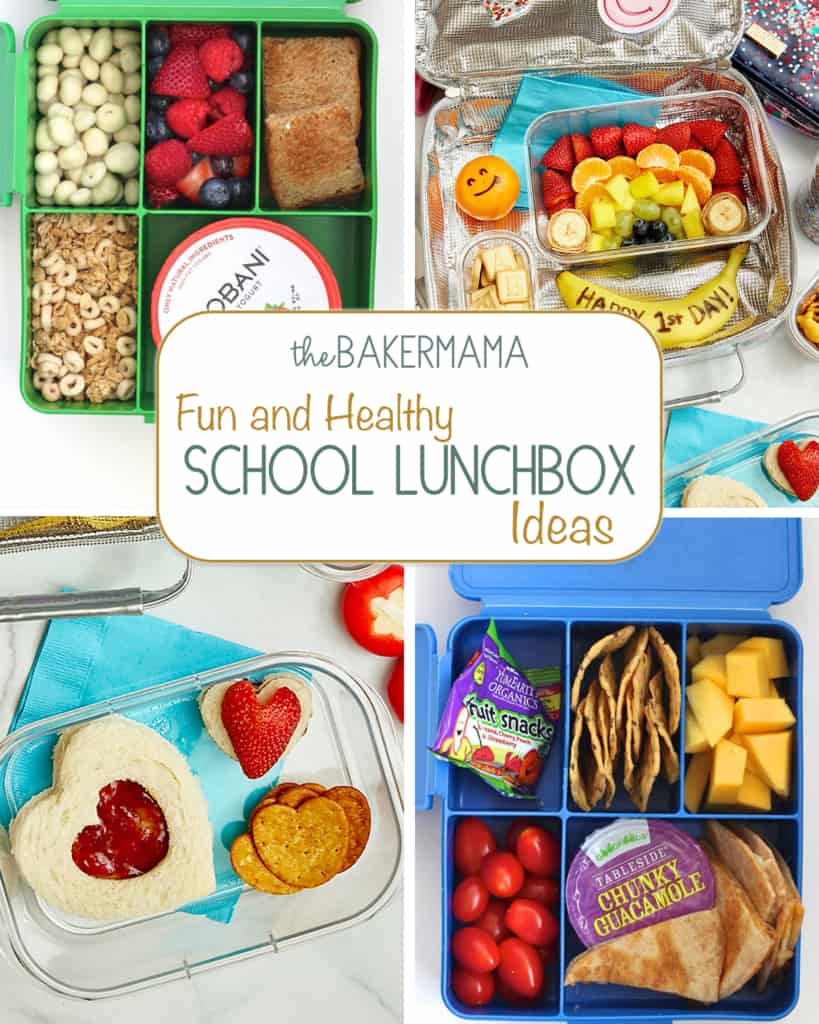 Four fun lunchbox ideas.