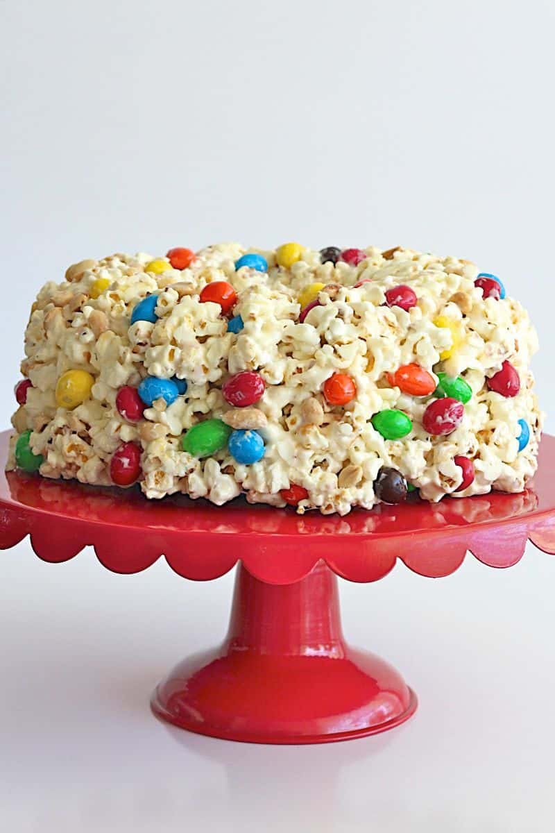 Peanut Popcorn Cake