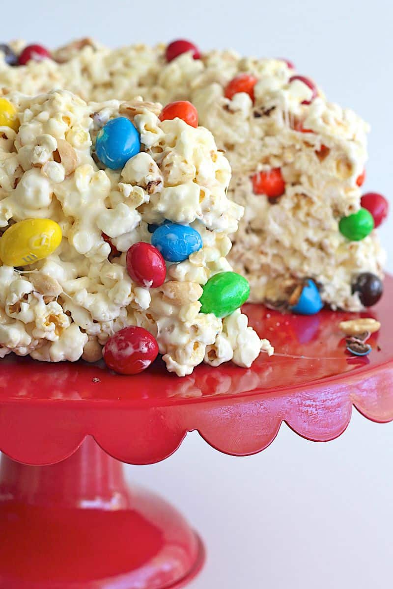 Peanut Popcorn Cake