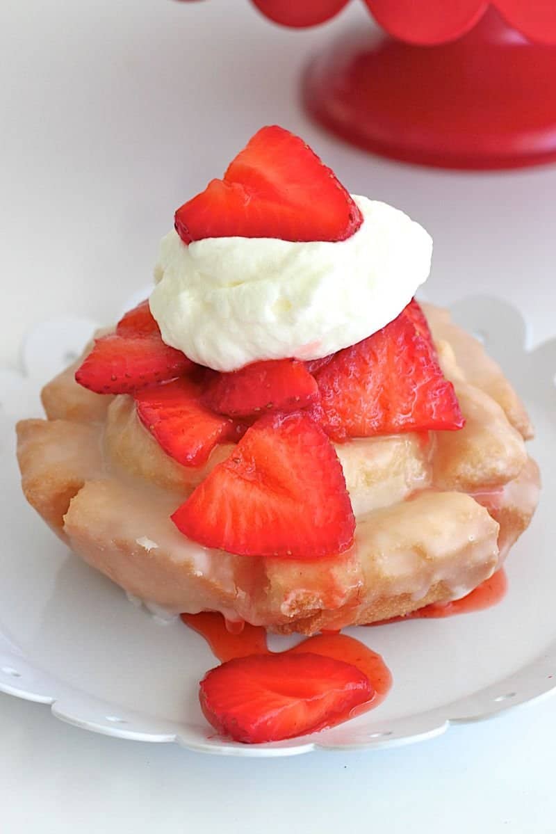 Old-Fashioned Donut Strawberry Shortcake