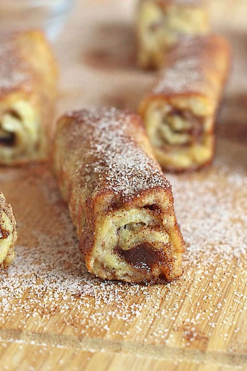 French Toast Roll Ups The Bakermama