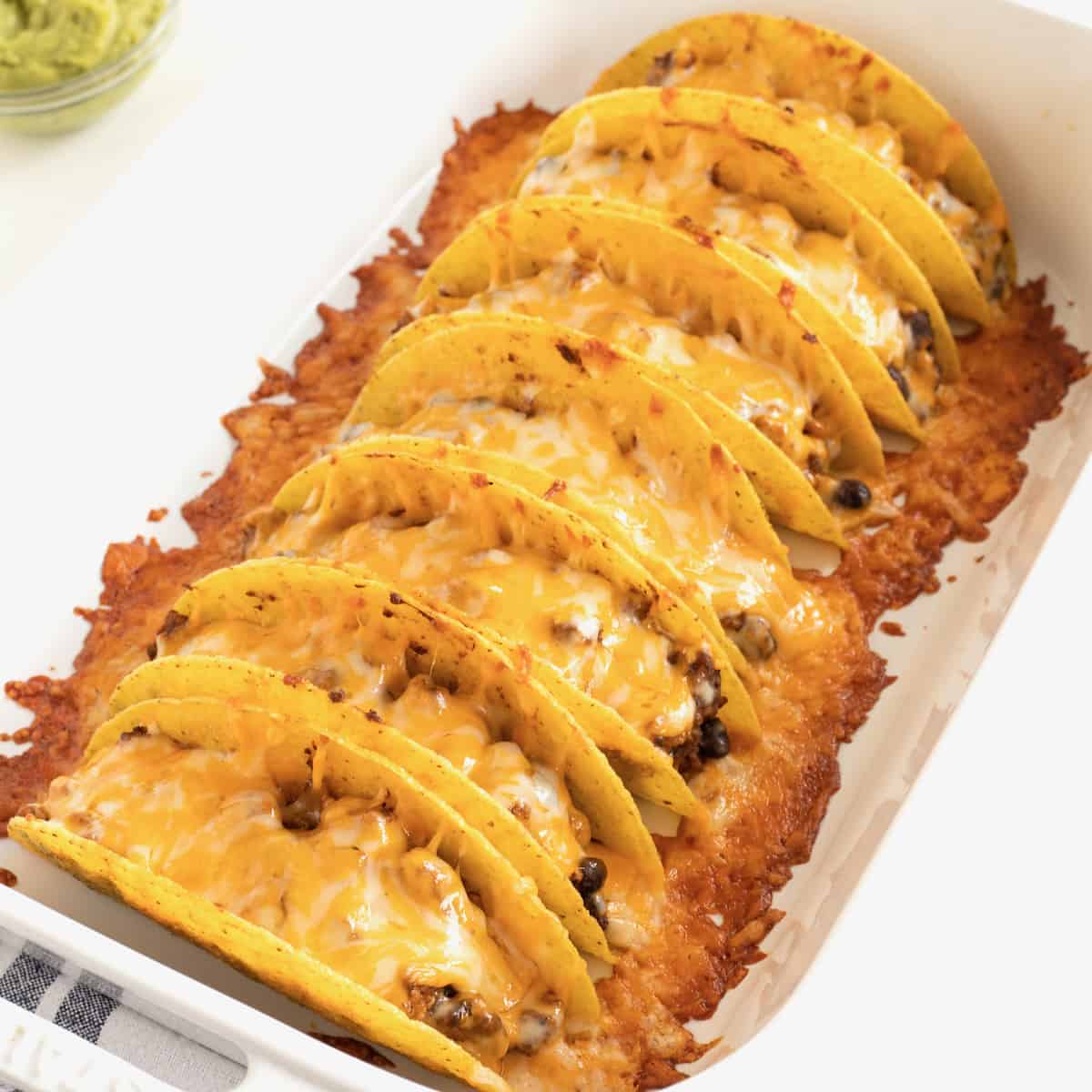 Turkey and Black Bean Baked Tacos - The BakerMama