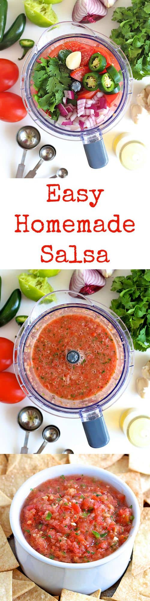 Easy Homemade Salsa