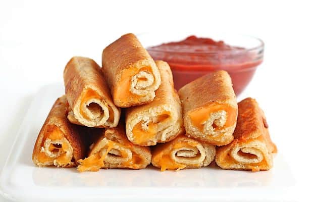 Grilled Cheese Roll Ups - The BakerMama