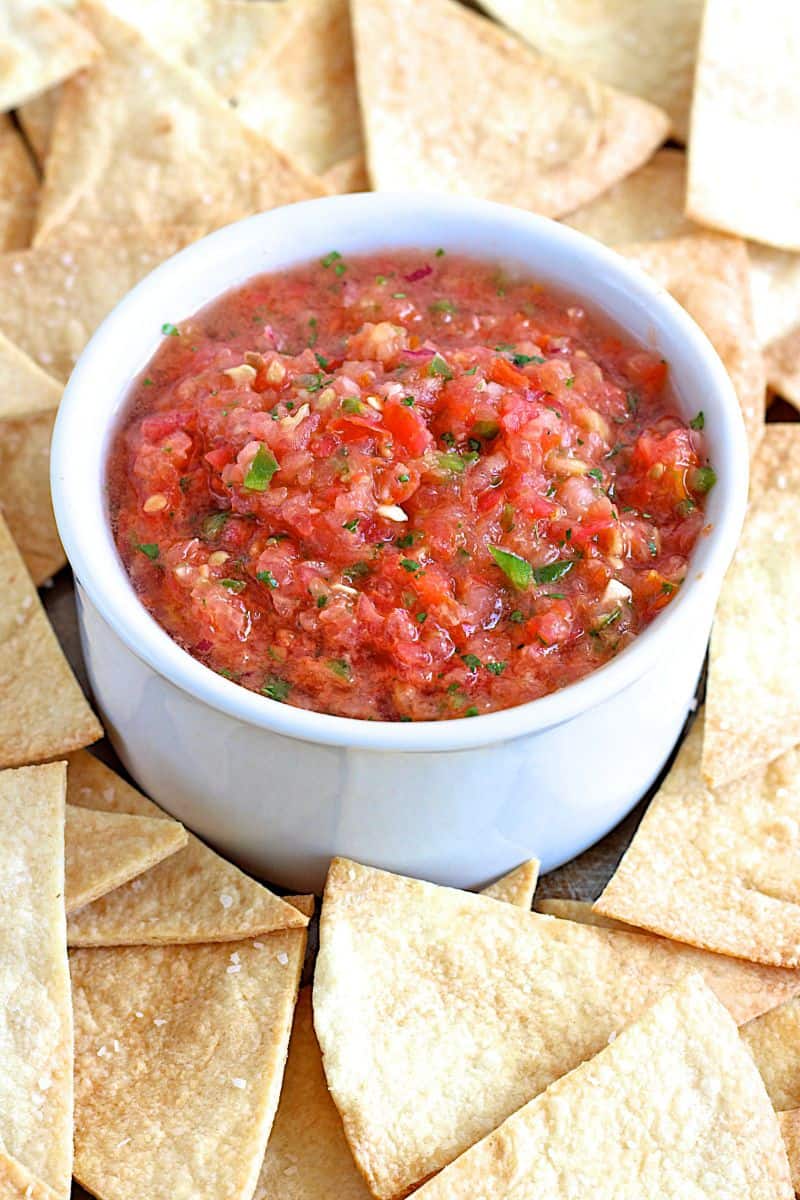 Easy Homemade Salsa Recipe