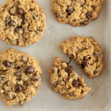 Flourless Oatmeal Chocolate Chip Cookies-image