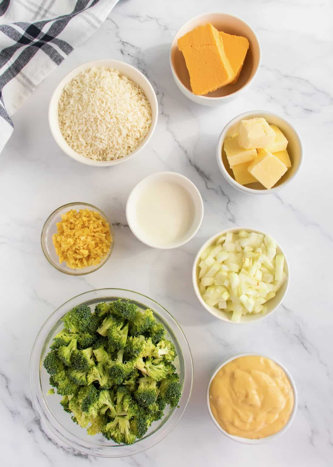 Cheesy Broccoli Rice Casserole The Bakermama Cheesy Broccoli Rice Casserole The Bakermama