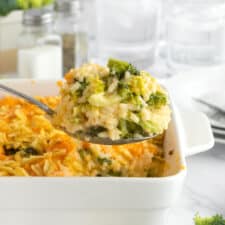 Cheesy Broccoli Rice Casserole-image