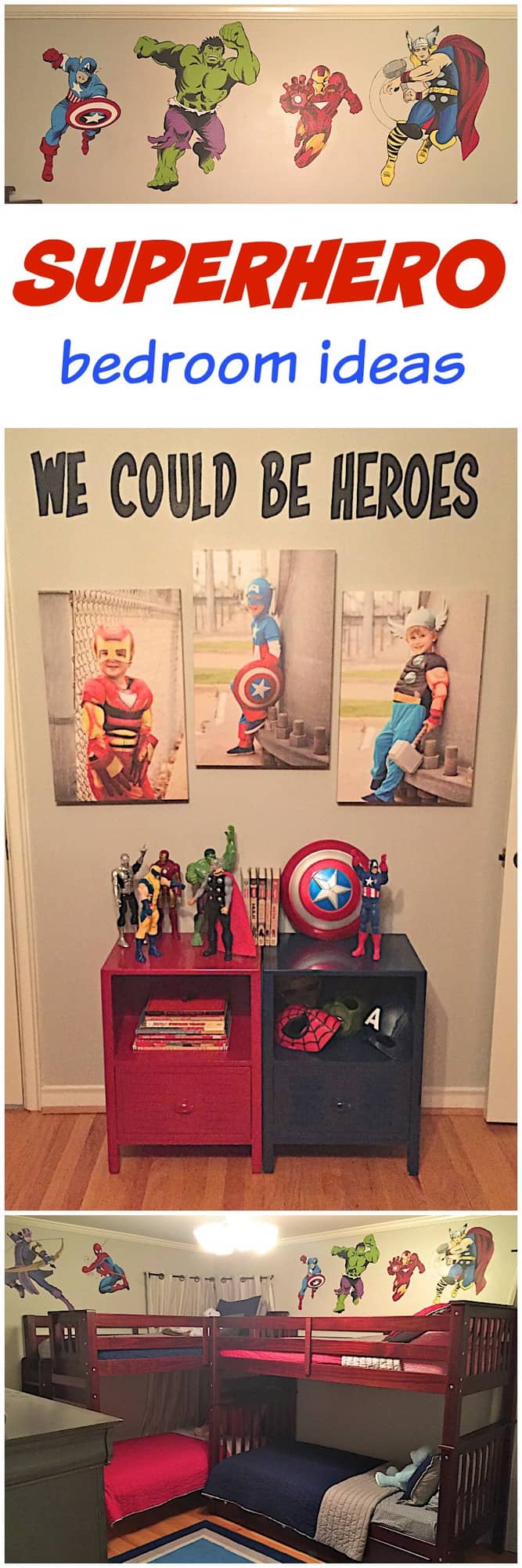 Superhero Room Paint Ideas - Desearimposibles