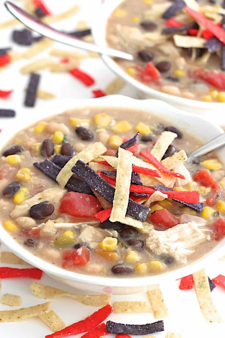 Homemade ChickfilA Chicken Tortilla Soup The BakerMama