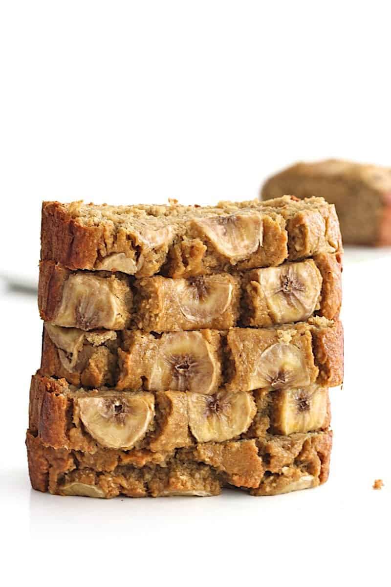 Healthy 5-Ingredient Flourless Banana Bread | The BakerMama