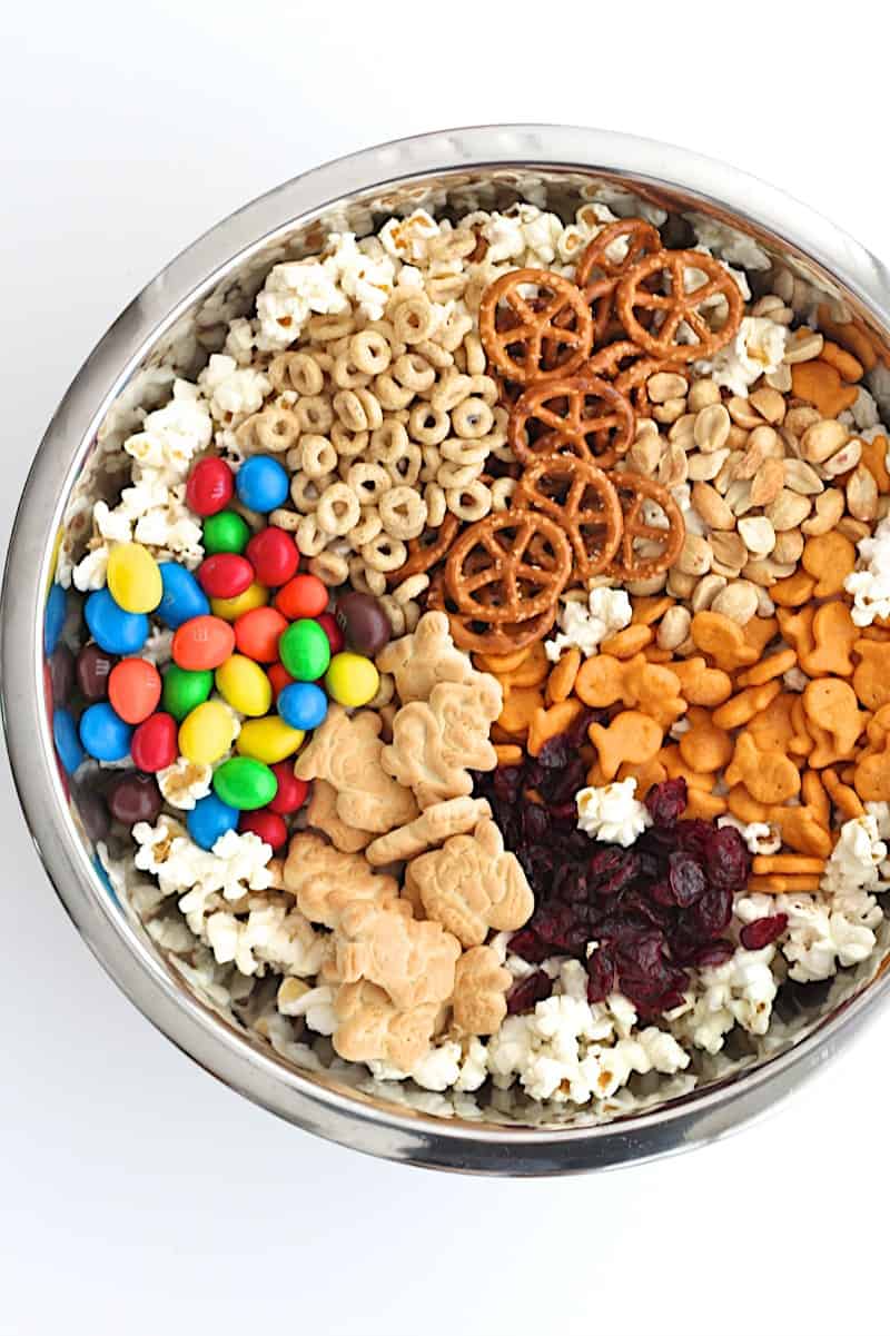 Homemade Trail Mix With Popcorn