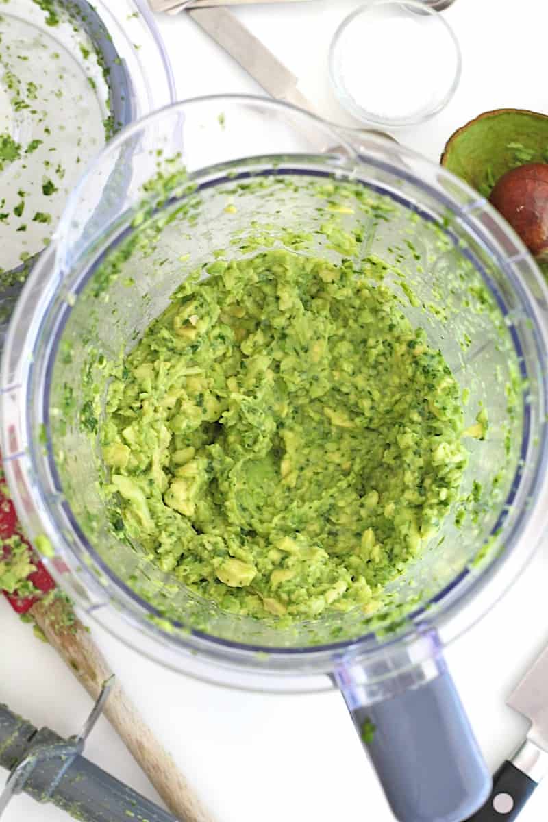 The Best Blender Guacamole - The BakerMama