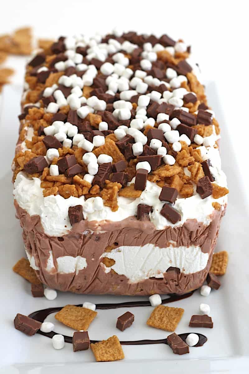 S'mores Ice Cream Cake