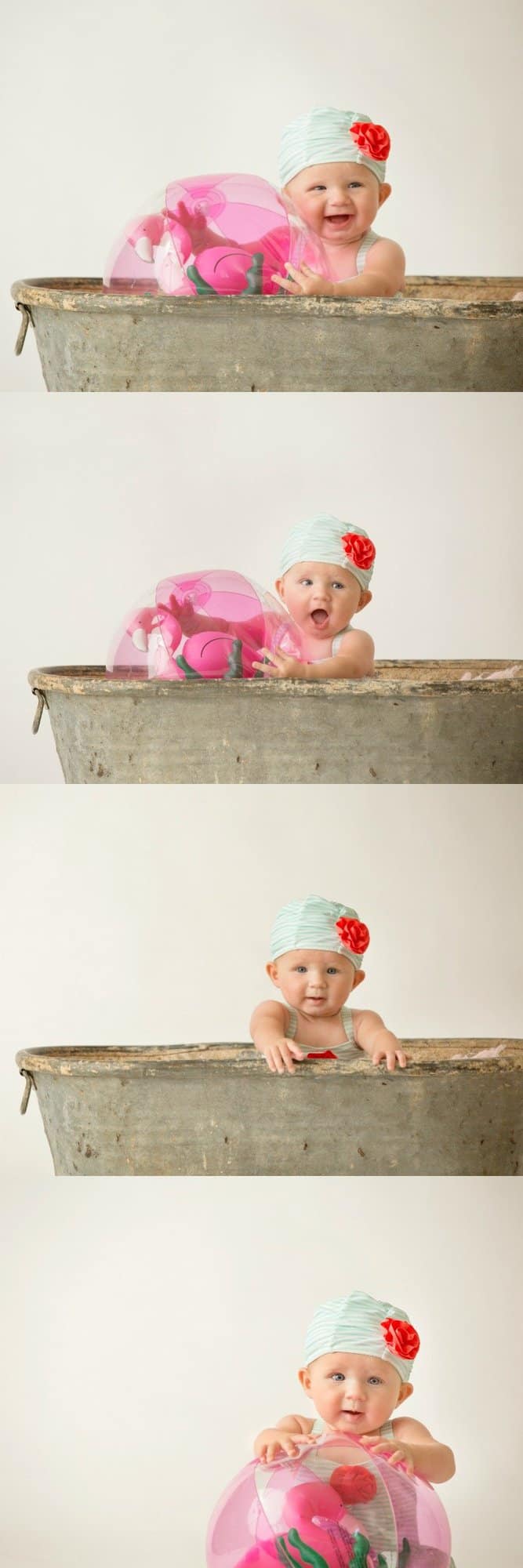 Brookie's 6 Month PIctures - The BakerMama