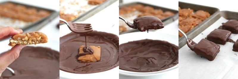 Homemade Take 5 Candy Bars - The BakerMama