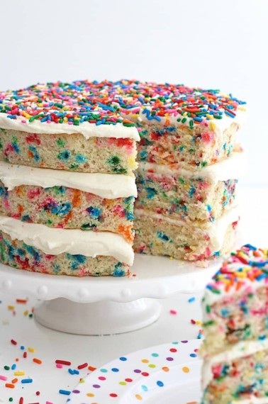 Confetti Cake by The BakerMama