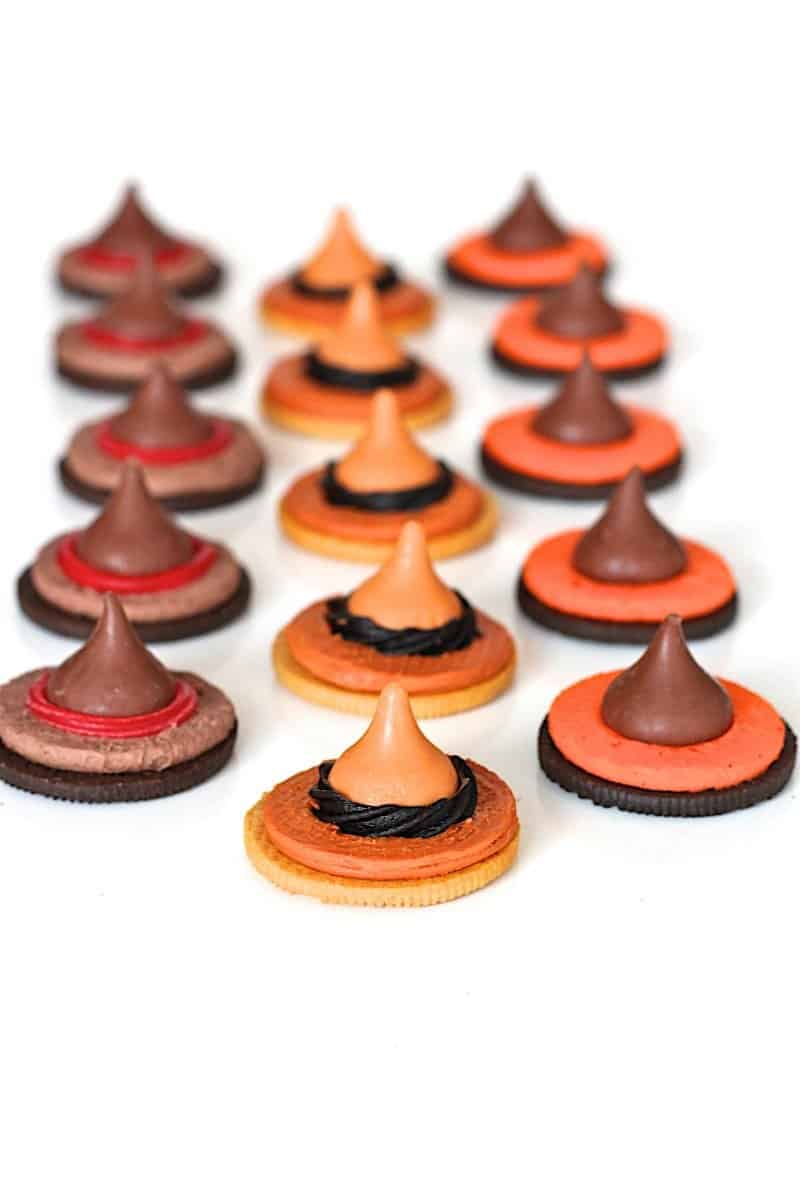 Easy Halloween Witch Hat Cookies