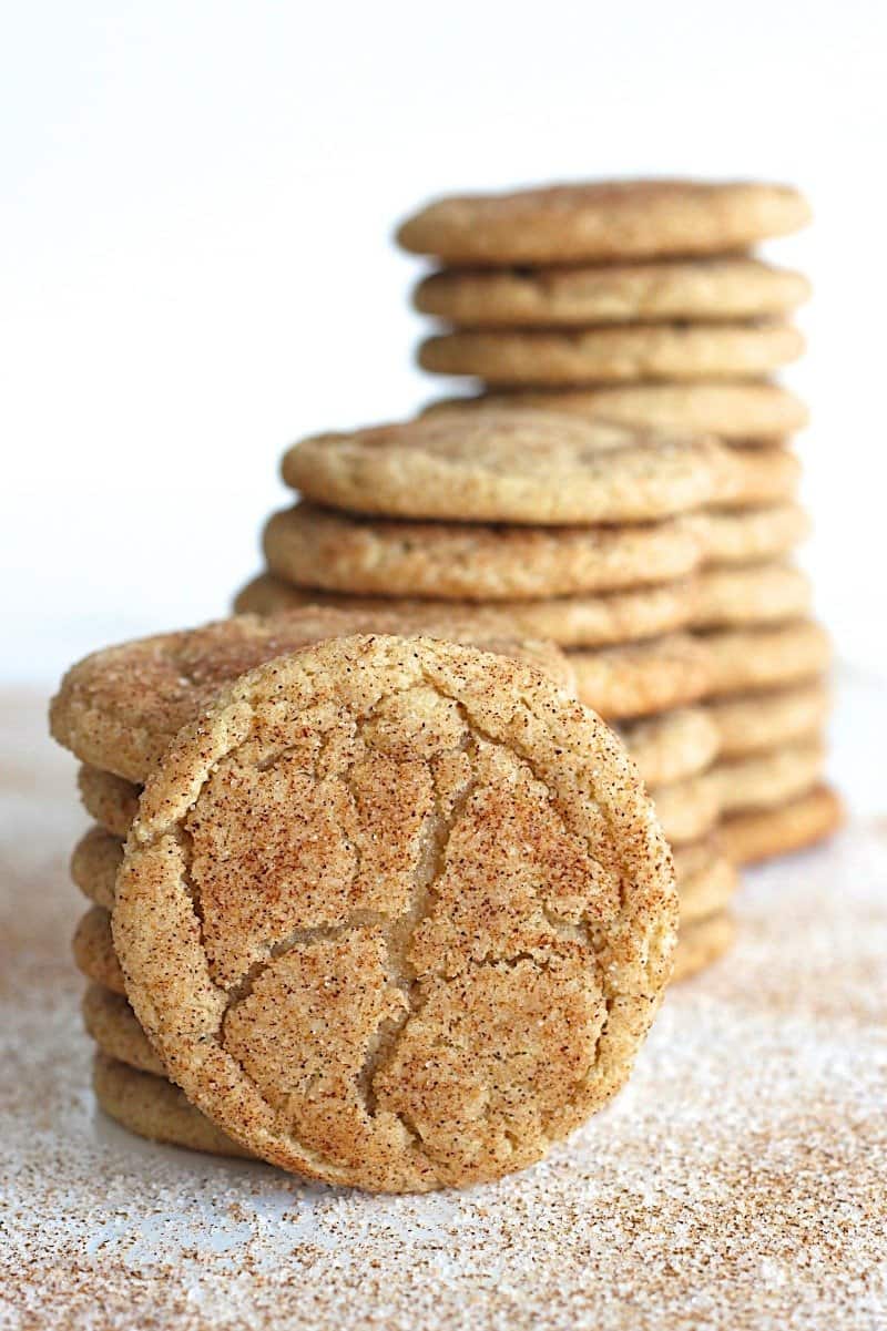 Chewy Gingerdoodle Cookies - The BakerMama