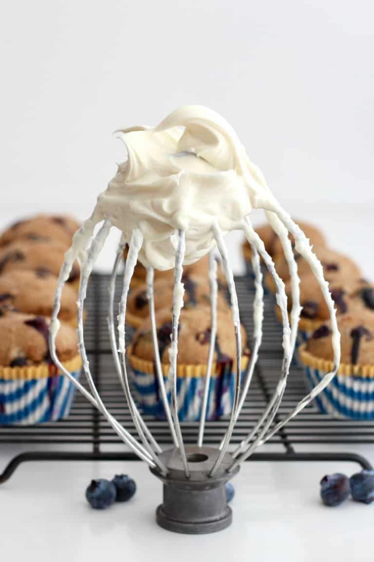 Healthy Whole Wheat Blueberry Breakfast Cupcakes The