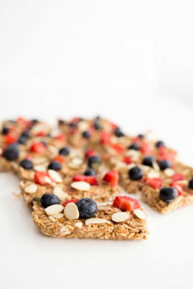 Overnight Oats Bars The BakerMama