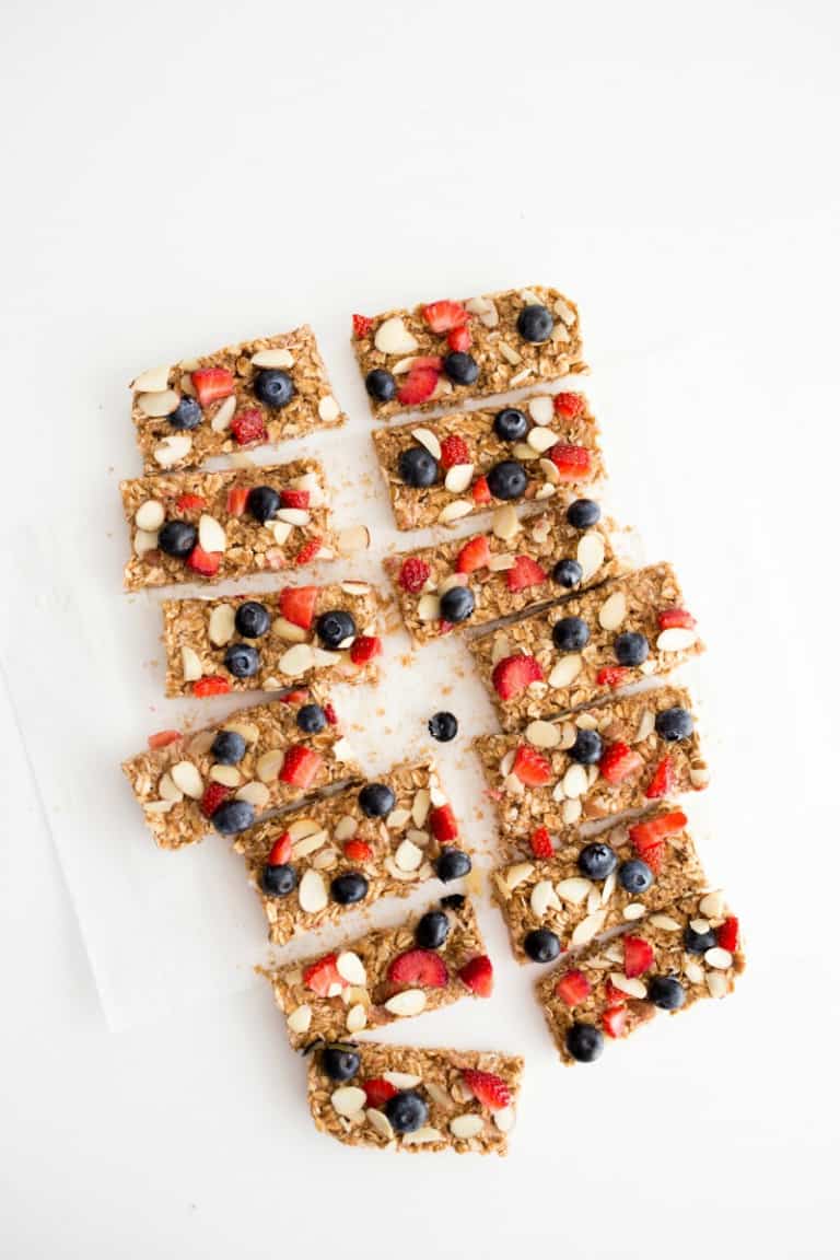 Overnight Oats Bars The BakerMama