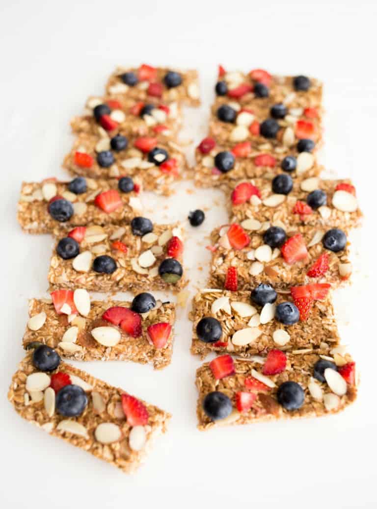 Overnight Oats Bars The BakerMama