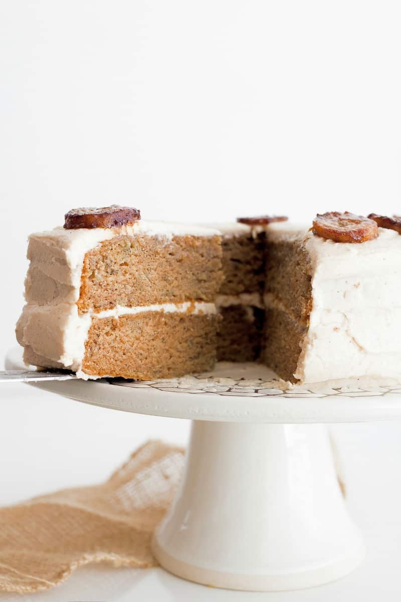 Banana Cake with Brown Butter Frosting