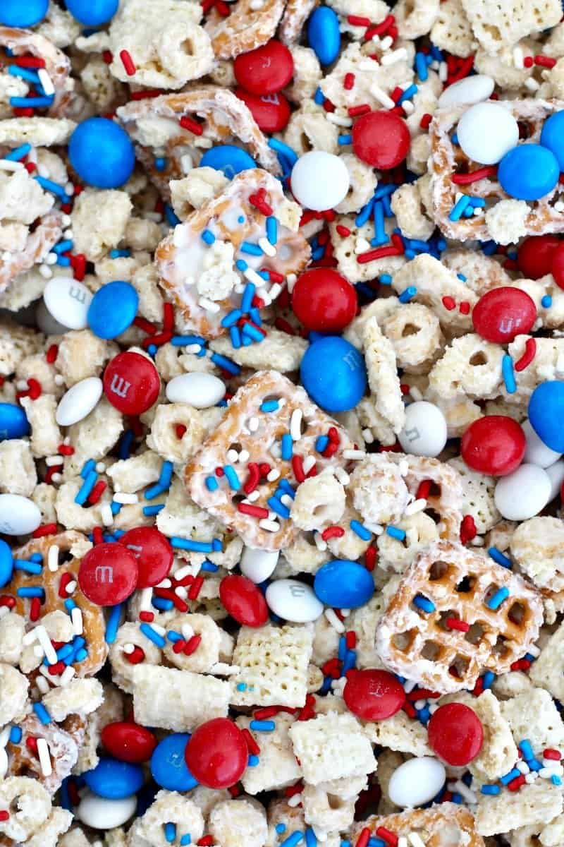 Patriotic party mix idea for July 4th