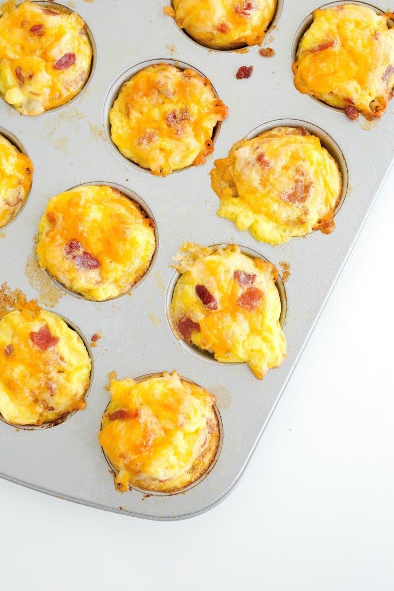 Easy Egg Bites With Bacon