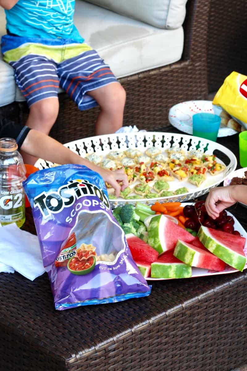 Summer Lunch Snack Tray - Lulu the Baker