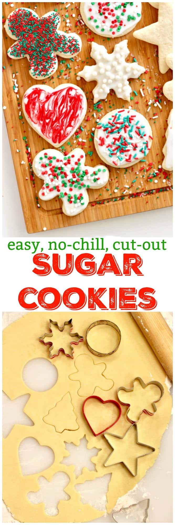 Best, Foolproof Cut Out Sugar Cookie Recipe » Hummingbird High