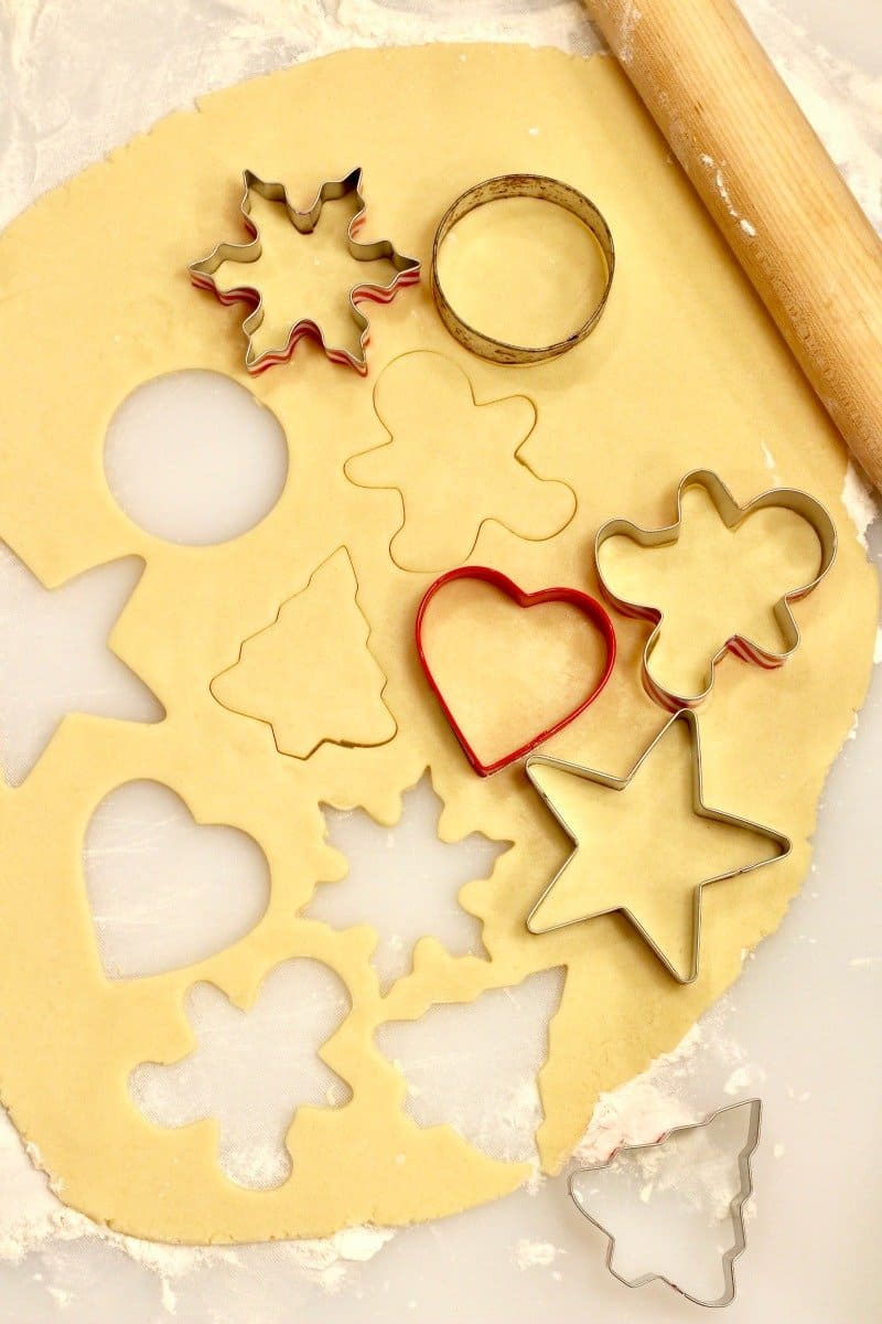 Easy No-Chill Cut-Out Sugar Cookies - The BakerMama