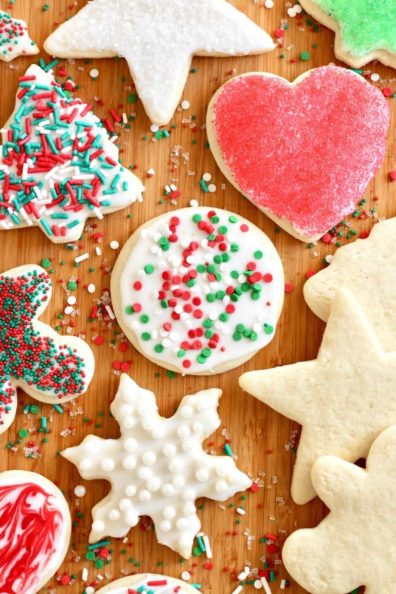 Easy Sugar Cookies {Perfect For Holidays!} - FeelGoodFoodie