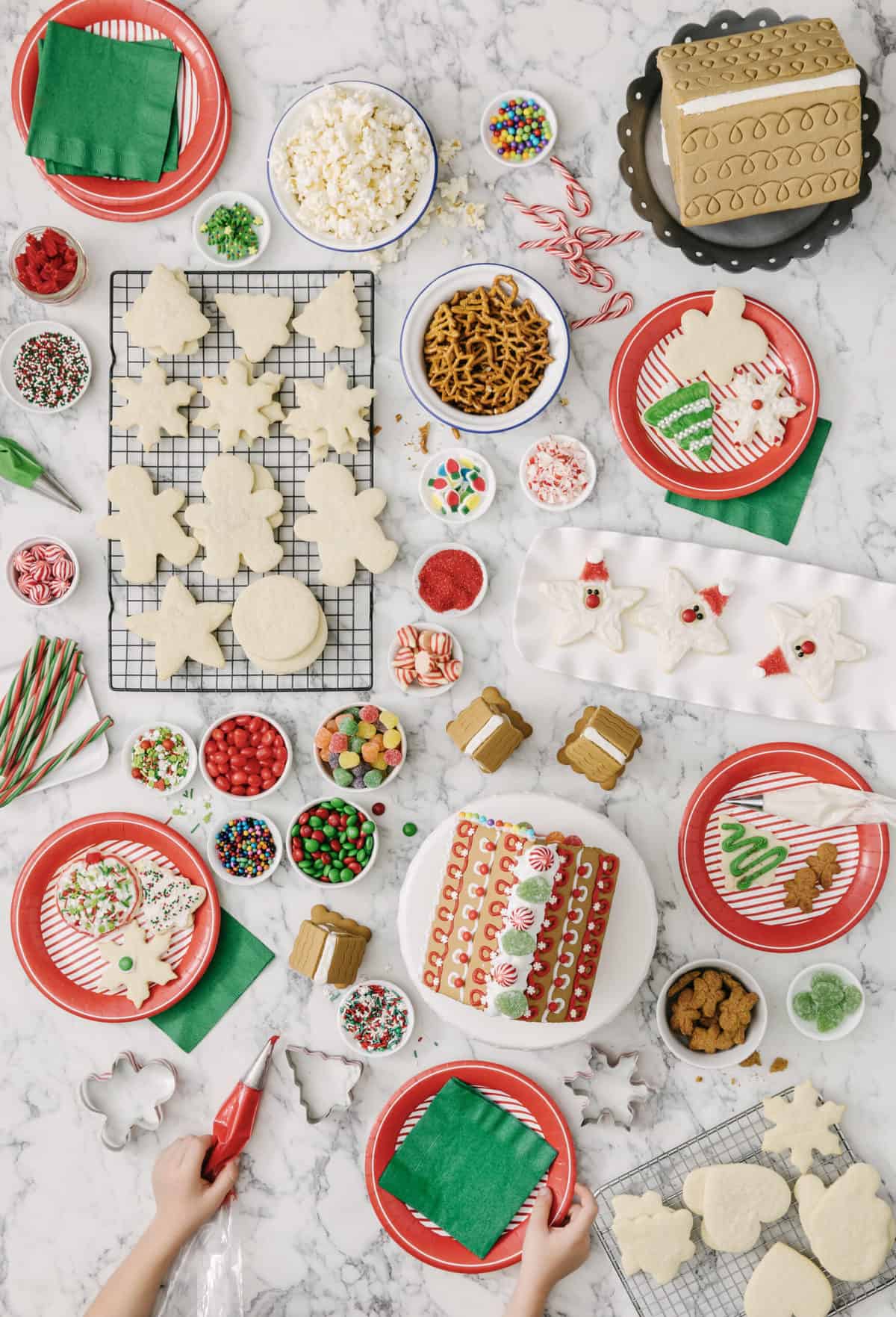 Holiday Cookie Decorating Spread-Spectacular Spreads Cookbook